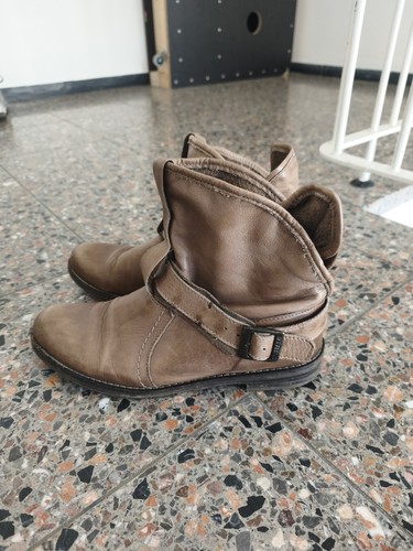 Damen lederstiefetten mit - damen,