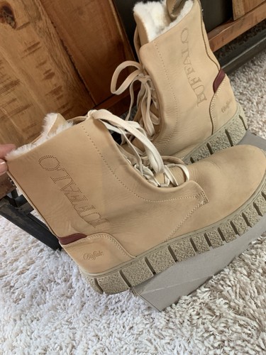 Gefütterte buffalo schuhe - gefütterte,
